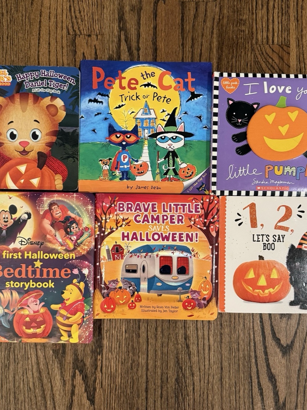 Halloween Children's Board Book Set